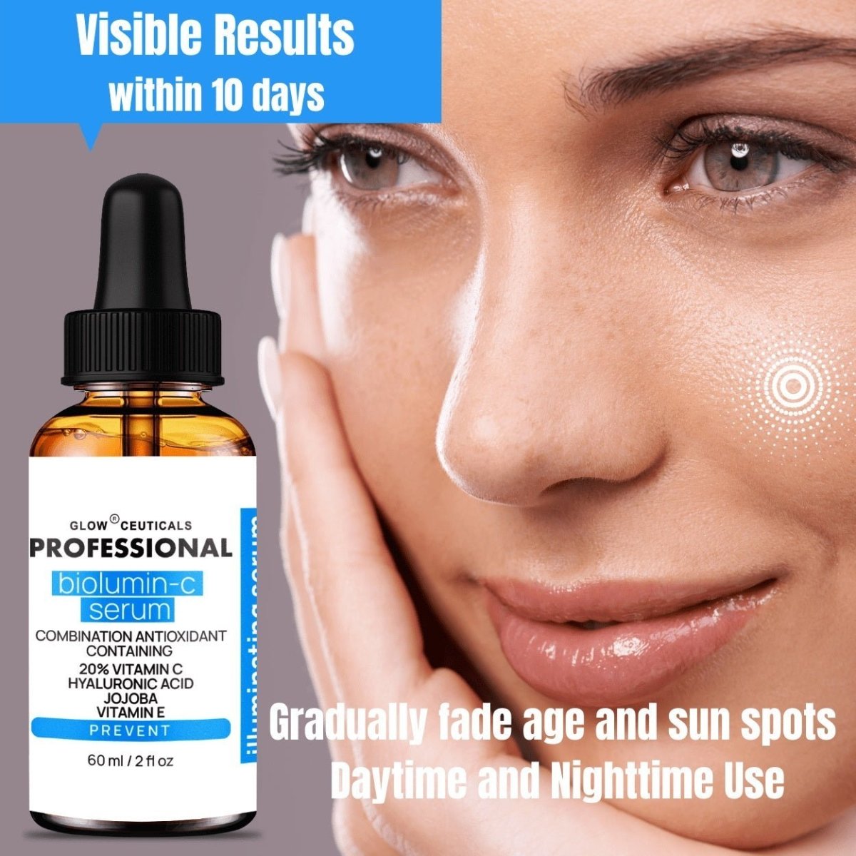 Vitamin C Serum Concentrate 20% - Ultimate Skin Renewal - Potent Anti-Aging Formula for Brighter, Firmer, and Radiant Skin | 60ml | 2-Pack