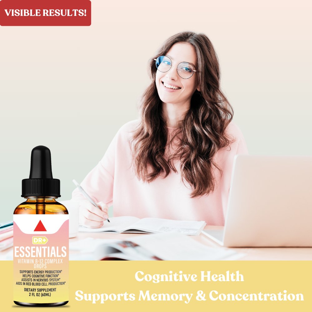 B-12 Drops - B-Complex - Energize Your Day with Vitamin B Boost