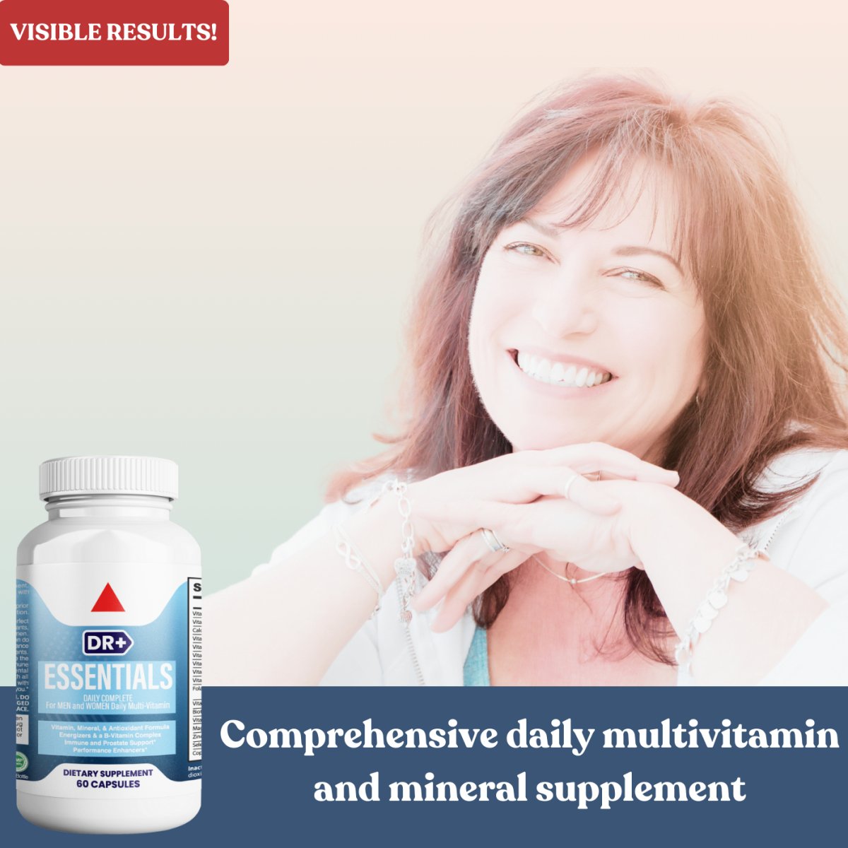 Daily Complete Multivitamin Mineral Daily Multi - Essential Vitamins & Minerals for Health & Vitality | 2-Pack