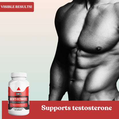 Natural PCT Testosterone Booster - Restores Hormone Levels, Control Estrogen, Support Muscle Mass | 2-Pack