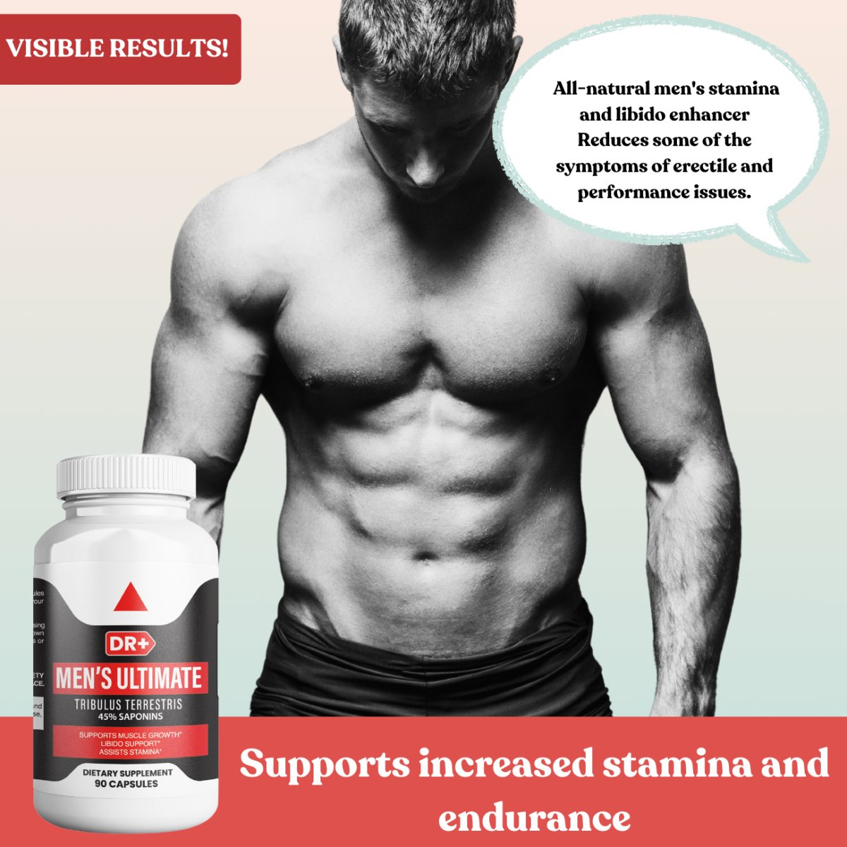 Premium Tribulus Pure -Natural Booster - Enhance Energy and Vitality | 2-Pack