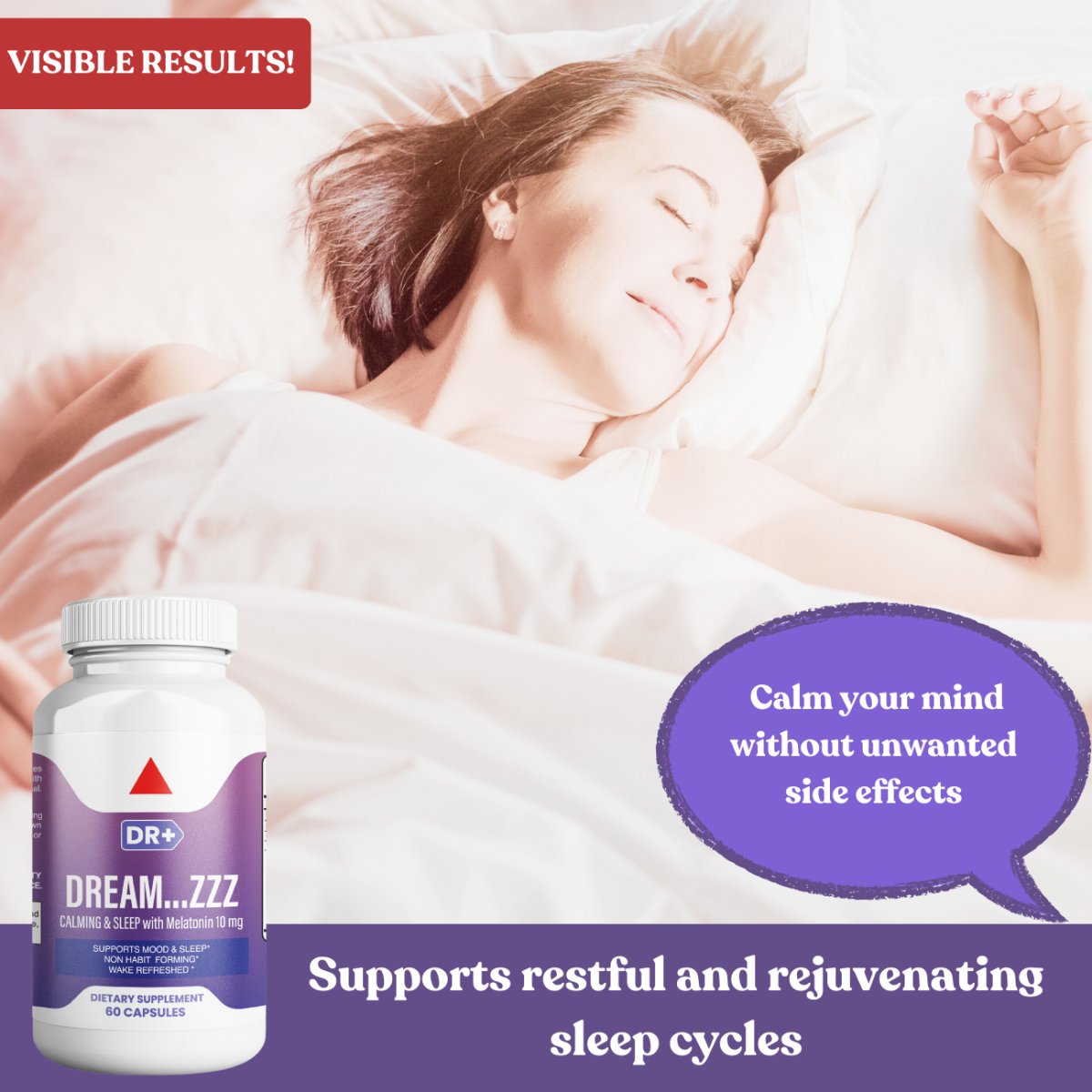 Sleep Formula - Naturally Calm & Relax for Deeper, Longer Sleep | 2 Pack
