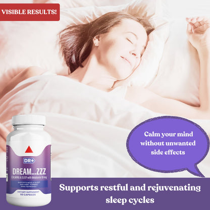 Sleep Formula - Naturally Calm & Relax for Deeper, Longer Sleep | 60 Capsules