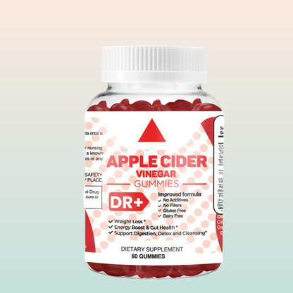 Apple Cider Vinegar Gummies - Weight Loss, Detox, Immune Support - Tasty & Effective | 60 Gummies - Herblif Nutrition USA