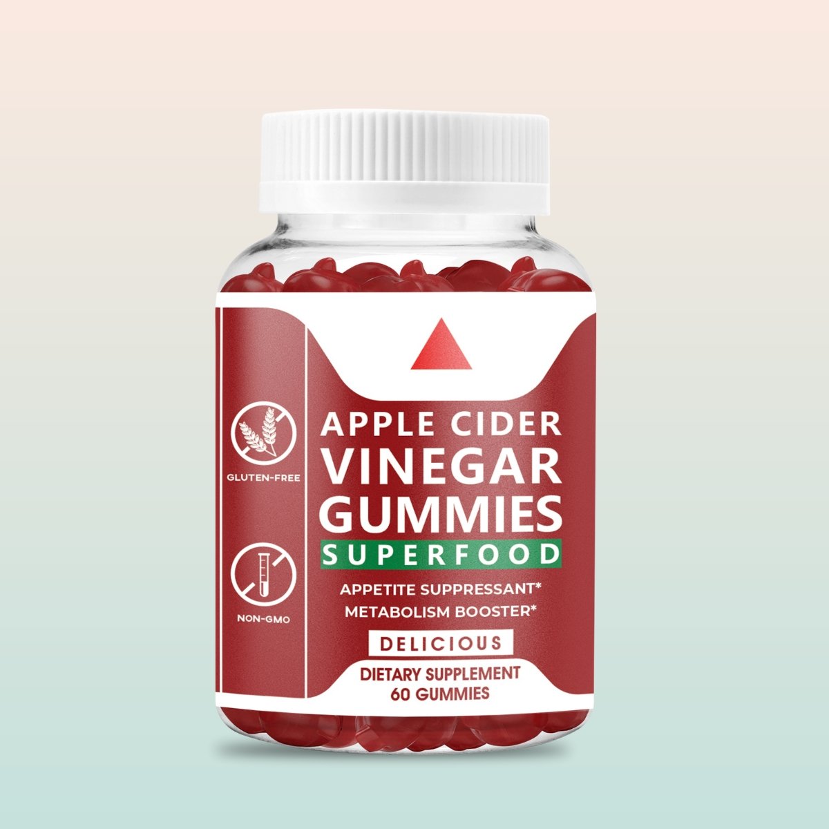 Apple Cider Vinegar Superfood Gummies - Supports Immune, Energy, Digestion, and Skin | 60 Gummies - Herblif Nutrition USA