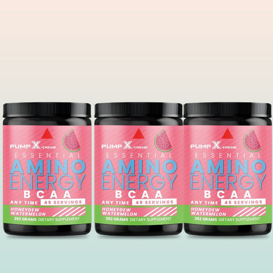 BCAA Amino Acids Electrolytes Support Muscle Recovery Boost Endurance | 3-Pack - Herblif Nutrition USA