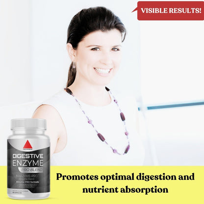Digestive Enzymes with Probiotics and Prebiotics 60 Capsules - Herblif Nutrition USA