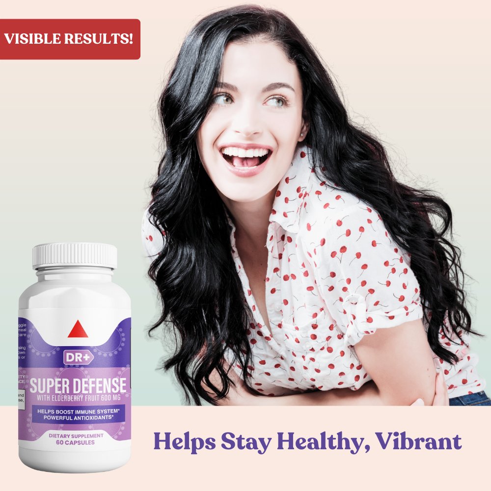 Elderberry Capsules - Immune System Support and Wellness Boost | 2-Pack