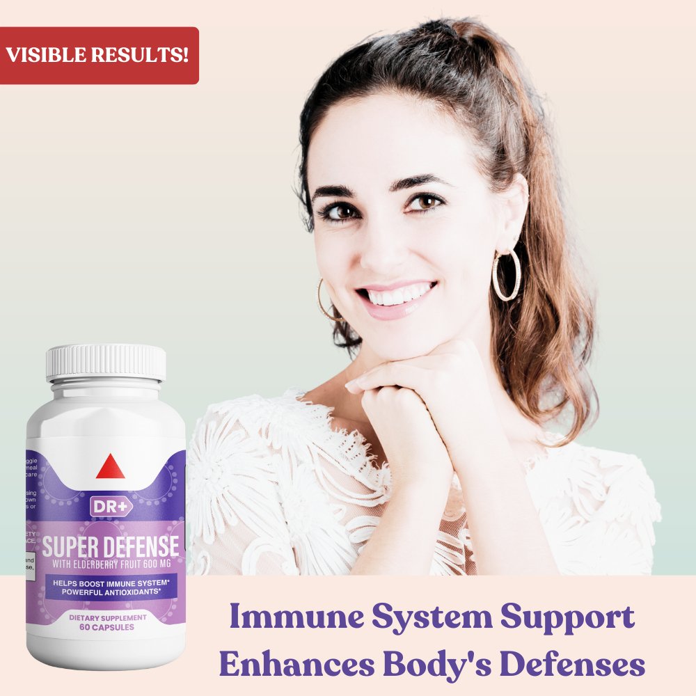 Elderberry Capsules - Immune System Support and Wellness Boost
