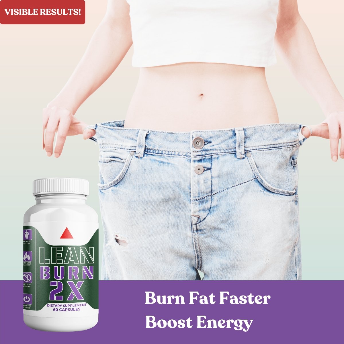 Fat Burner - Green Tea Extract with EGCG for Energy, Metabolism Boost