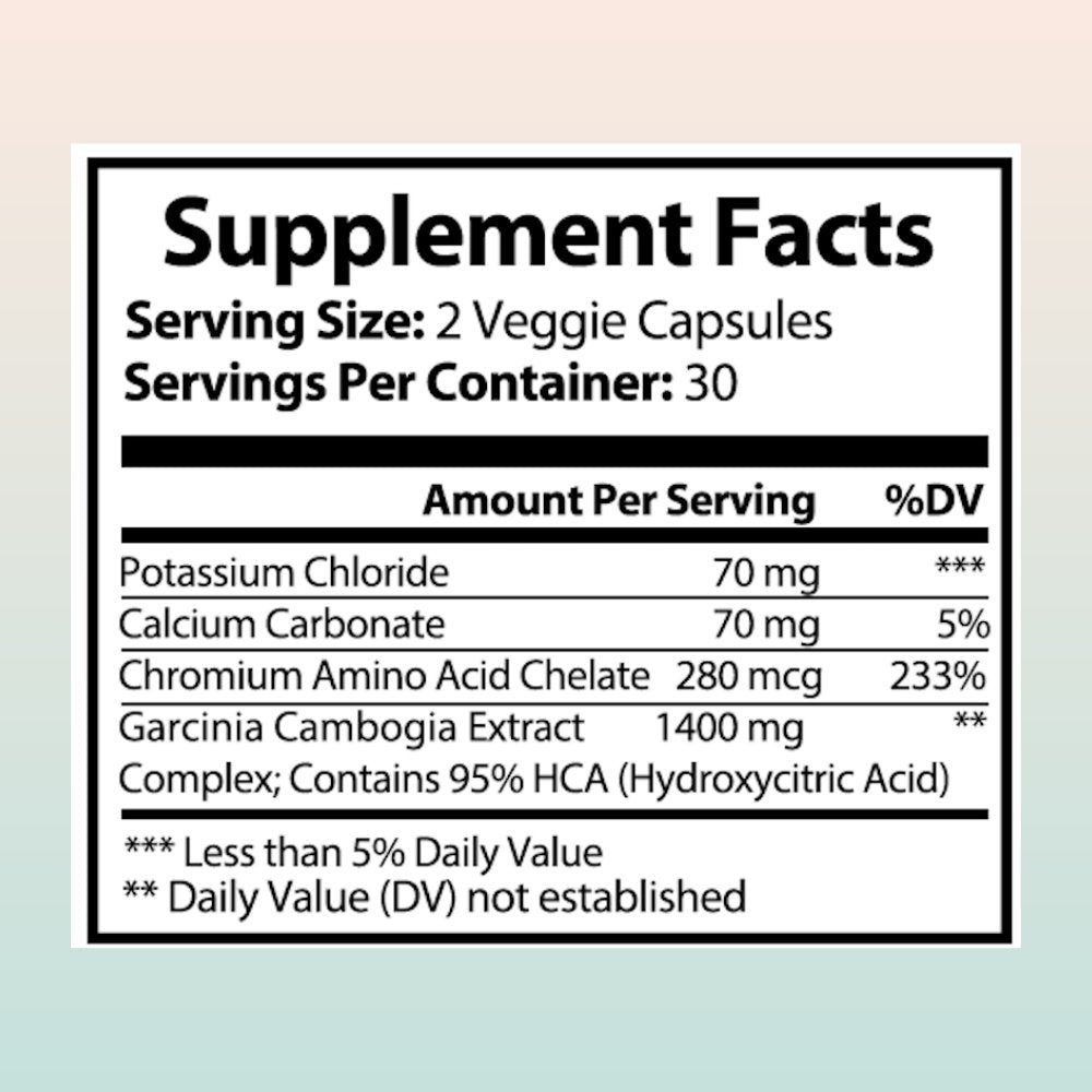 Garcinia Cambogia Complex 95% - 700mg Capsules - Natural Weight Loss | 3-Pack
