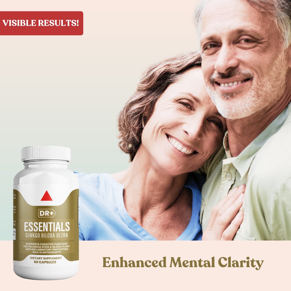 Ginkgo Biloba for Cognitive Health and Mental Clarity | 2-Pack