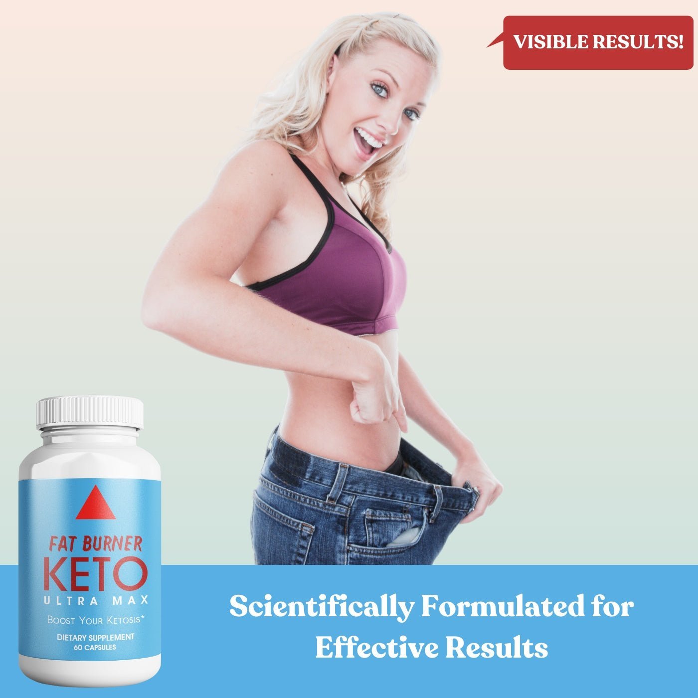 Keto Ultra Max: Advanced Weight Management, Boost Energy, Focus | 2-Pack - Herblif Nutrition USA