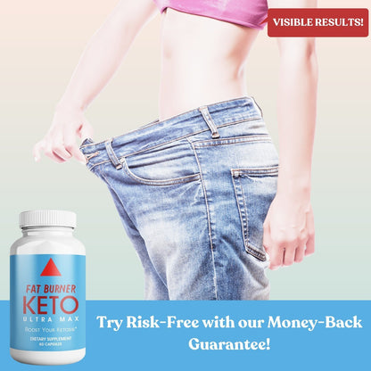 Keto Ultra Max: Advanced Weight Management, Boost Energy, Focus | 60 Capsules - Herblif Nutrition USA