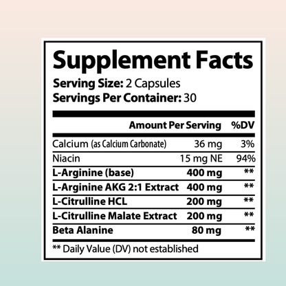 L-Arginine - Amino Acid Supplement for Enhanced Wellness | 3-Pack