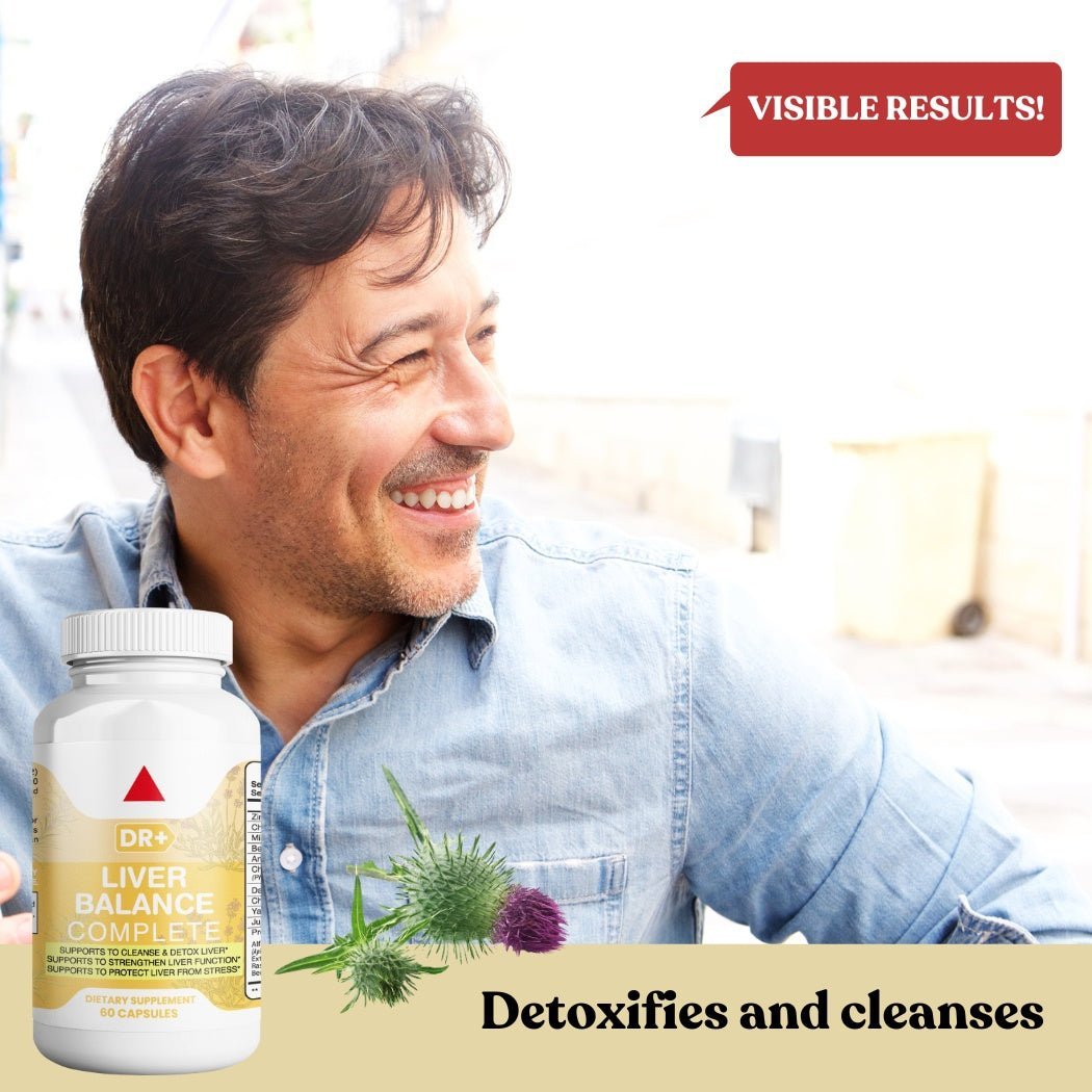Liver Care Supplement: Cleanse, Detox & Repair with Milk Thistle & 22 Herbs - Herblif Nutrition USA