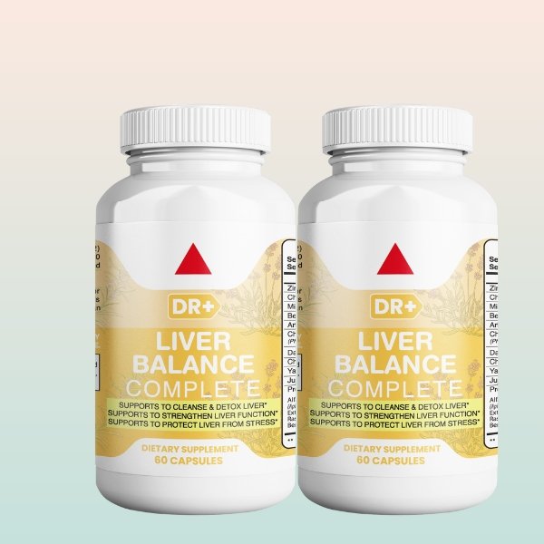 Liver Care Supplement: Cleanse, Detox & Repair with Milk Thistle & 22 Herbs | 2-Pack - Herblif Nutrition USA
