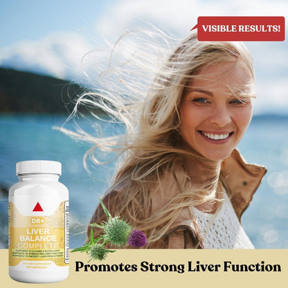 Liver Care Supplement: Cleanse, Detox & Repair with Milk Thistle & 22 Herbs - Herblif Nutrition USA