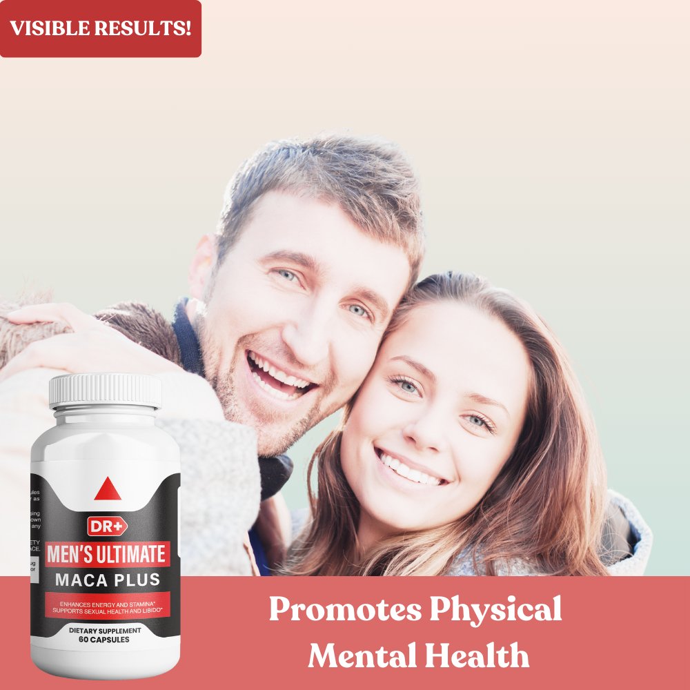 Maca Plus Capsules - Natural Energy and Vitality Booster