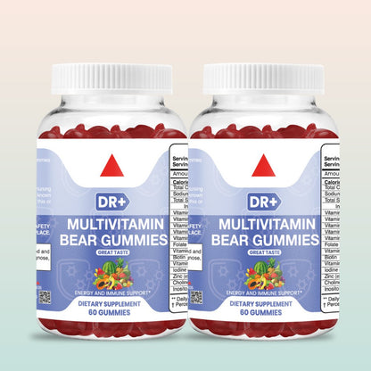 Multivitamin Bear Gummies for Daily Wellness | 2-Pack