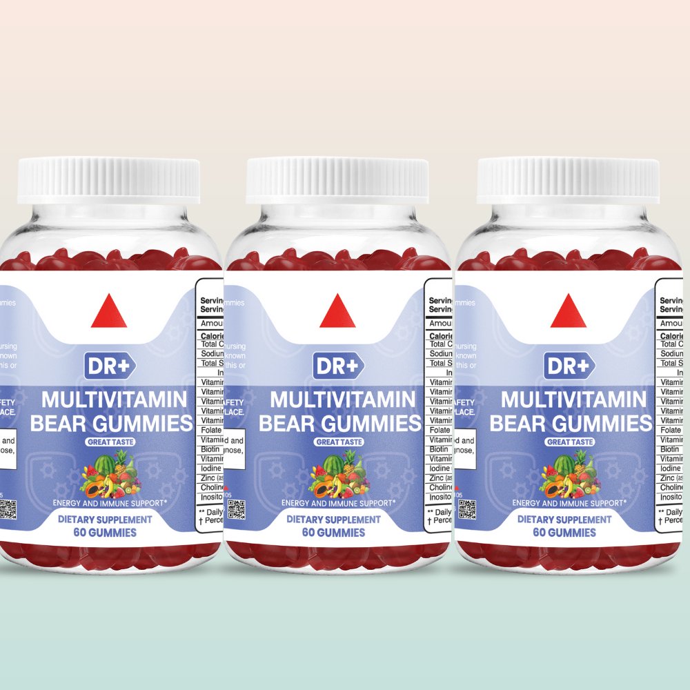 Multivitamin Bear Gummies for Daily Wellness | 3-Pack