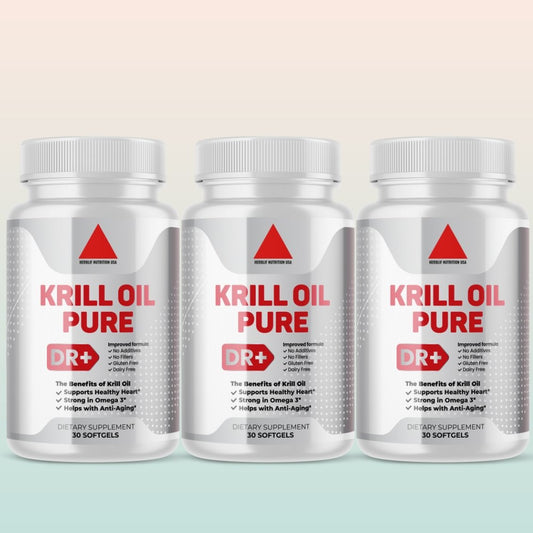 Omega-3 Antarctic Krill Oil 500mg | 3-Pack - Herblif Nutrition USA