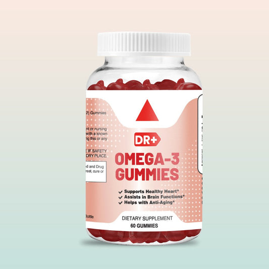 Omega Fish Oil Gummies for Heart and Brain Health