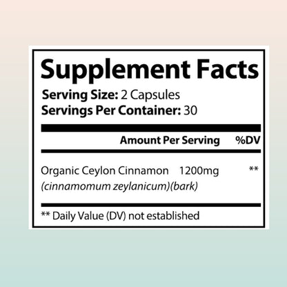 Organic Ceylon Cinnamon Antioxidant | 2-Pack - Herblif Nutrition USA