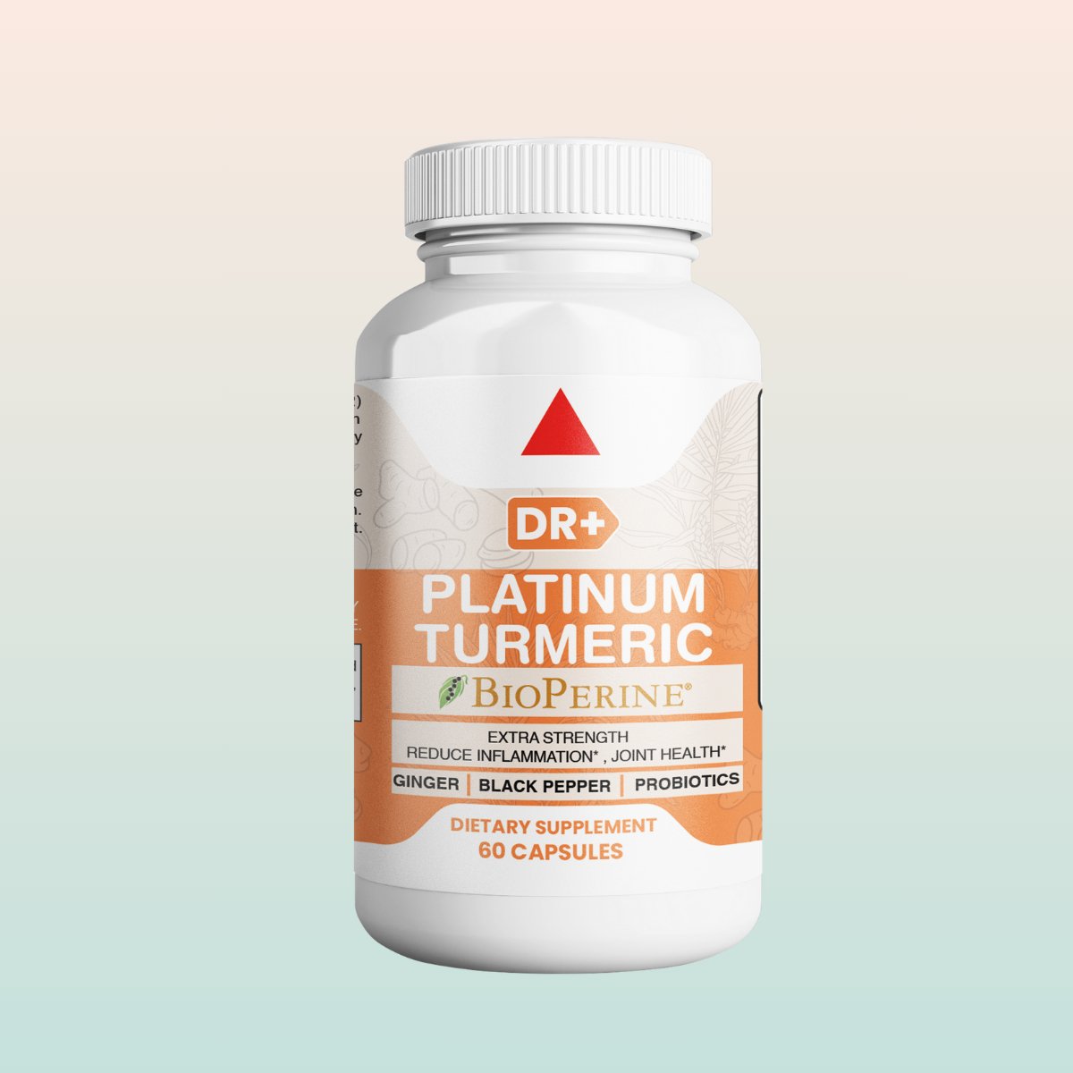 Platinum Turmeric Capsules with Bioperine - Supercharge Your Wellness Naturally