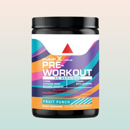 Pre Workout Powder for Endurance & Strength | Fruit Punch
