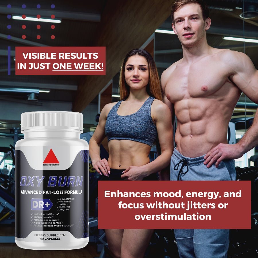 Premium Fat Burner for Weight Loss, Appetite Control & Energy Boost | 2-Pack - Herblif Nutrition USA