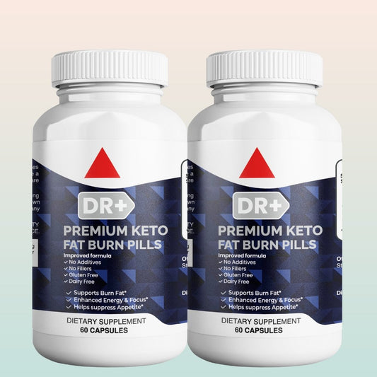 Premium Keto Pills - Powerful Weight Loss and Fat Burn Formula for Ketogenic Diets | 2-Pack - Herblif Nutrition USA