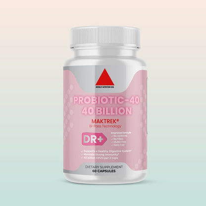 Probiotic 40 Billion CFU Guaranteed Potency