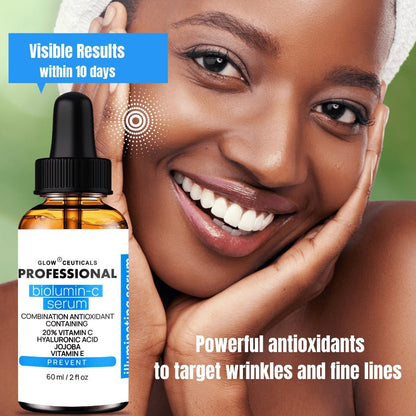 Vitamin C Serum Brightening Skin Corrector Anti Aging Serum - 60ml | 2-Pack